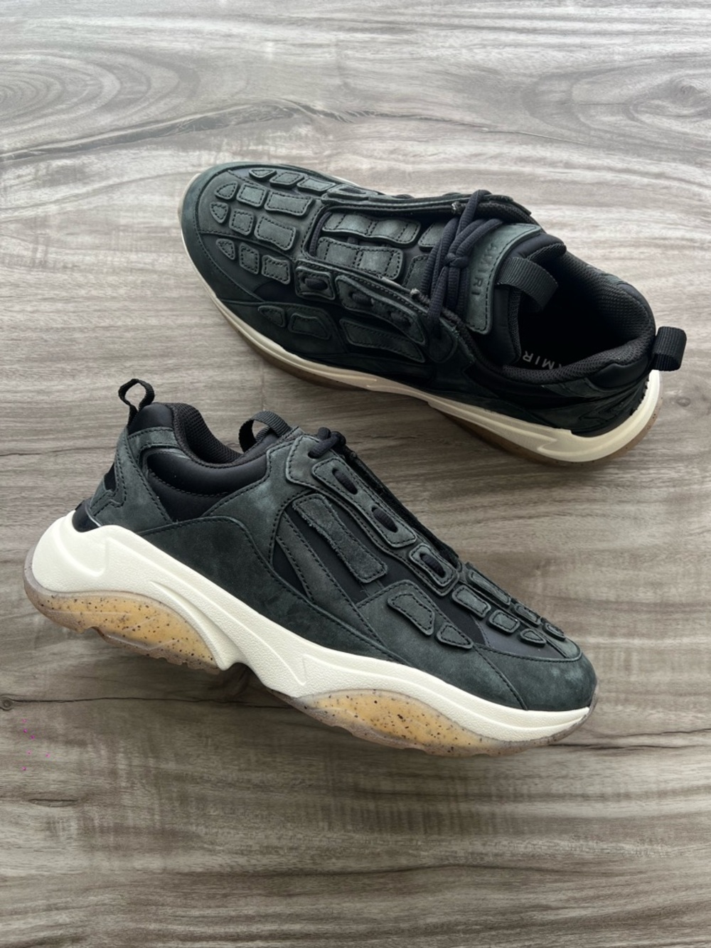 NEW AMIRI Bone Runner “Black Clear” Size 8 Men’s/ 9.5 Women’s
